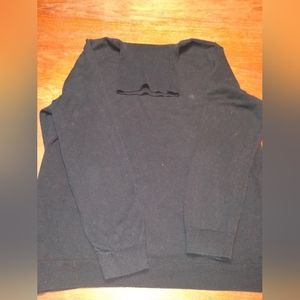 Lauren by Ralph Lauren Women's Black Turtleneck Sweater, Size Medium (22…